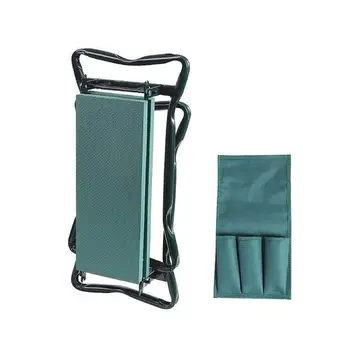 

2020 New Folding Garden Kneeler And Seat Multifunctional Seat Stainless Steel Garden Stool Bearing Fast Arrive
