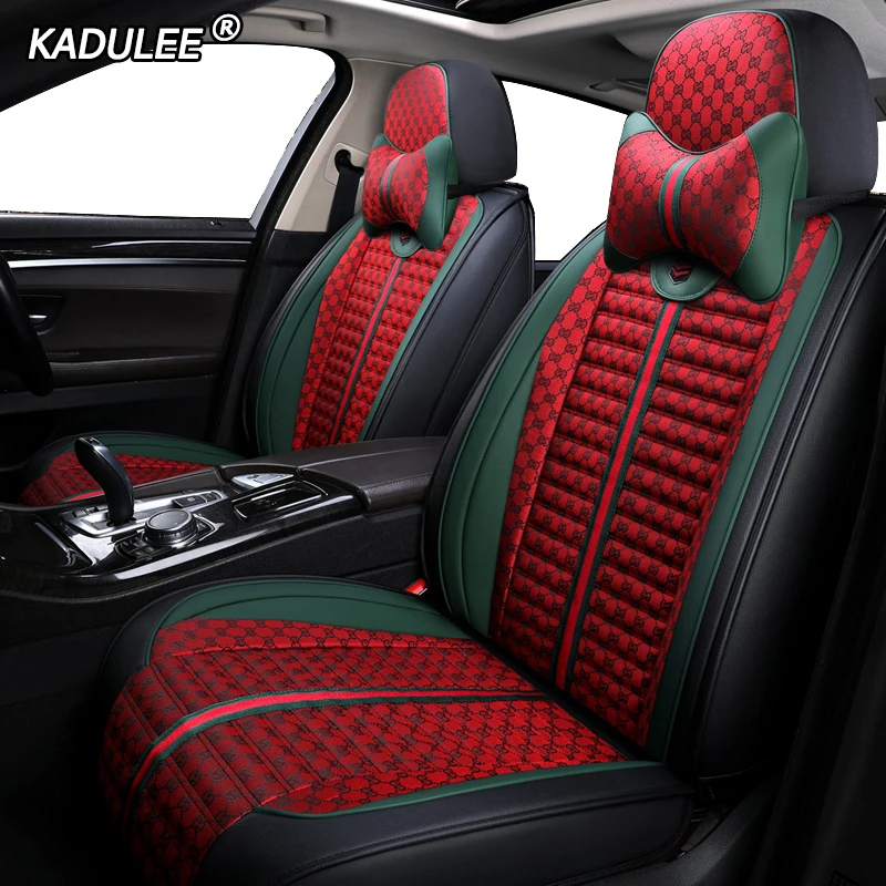 

Front Rear Luxury Leather car seat cover For lexus rx 200 rx470 rx 570 peugeot rifter volvo v70 c30 mitsubishi grandis car seats