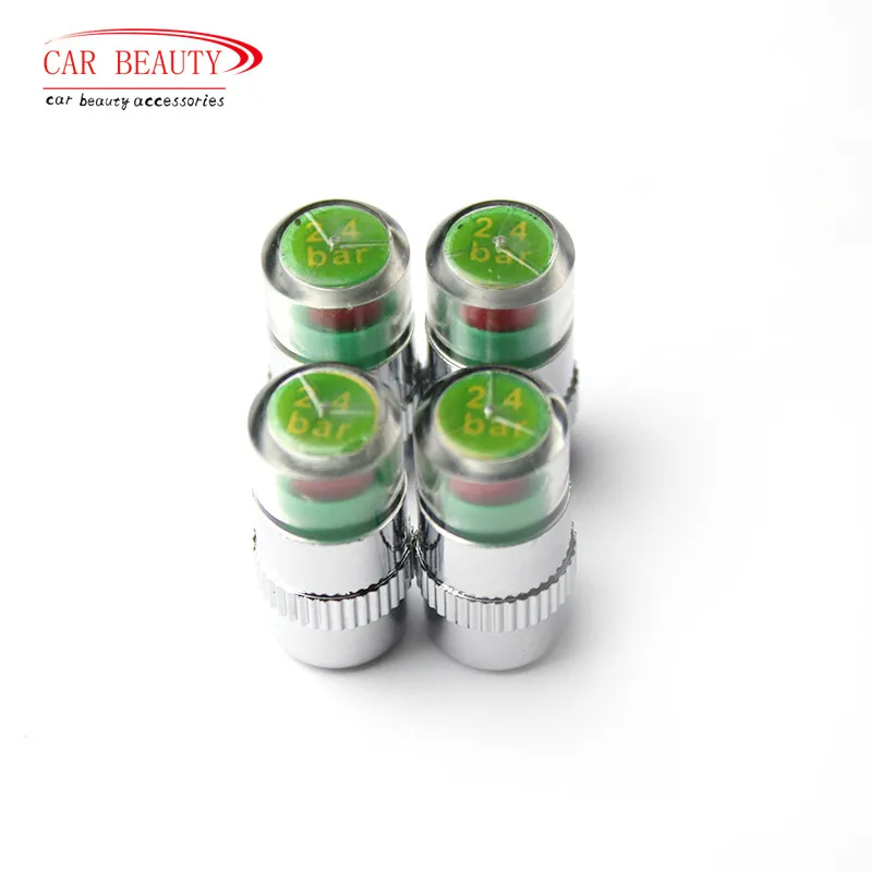 4pcs/Lot 2.4 bar 36PSI tire pressure,car tire Monitor pressure gauge