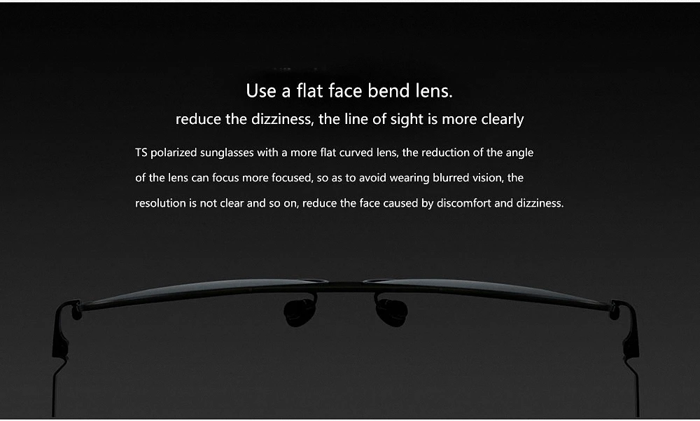 Original Xiaomi Mijia Turok Steinhardt TS Brand Polarized Stainless Sun Mirror Lenses Glasses UV400 for Outdoor Travel Man Woman