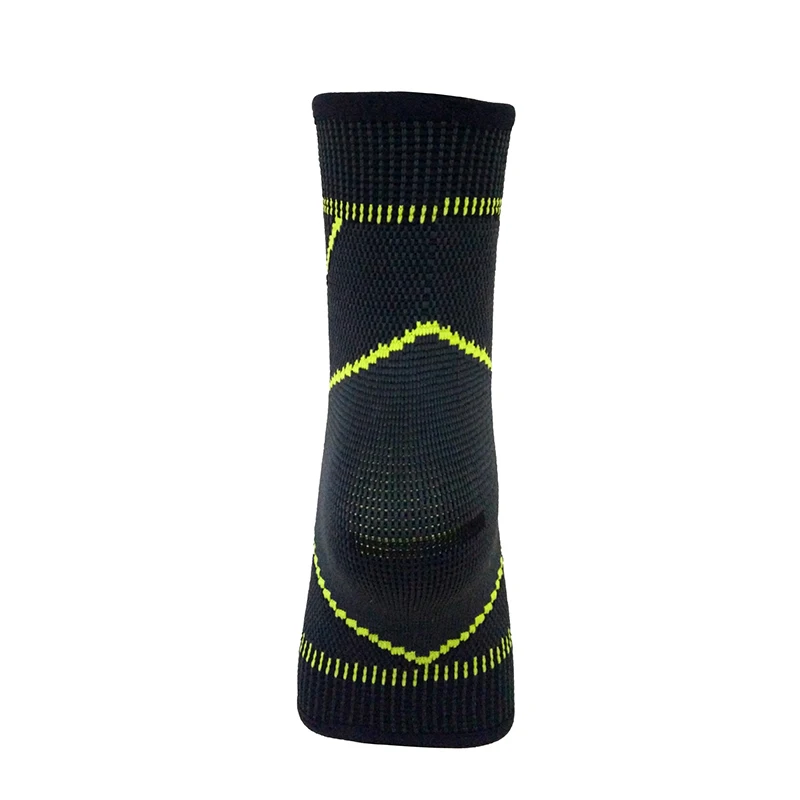 Спортивные безопасный с поддержкой лодыжки 3D ткачество эластичные ботильоны повязка на ногу защиты Спорта на открытом воздухе для спортзала для игры в баскетбол для игры в бадминтон