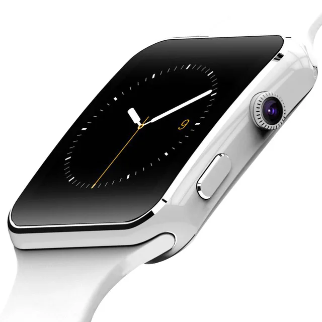 Bluetooth Smart Watch X6 Curved Screen Smartwatch with Alarm Clock Camera Support SIM TF Card Facebook