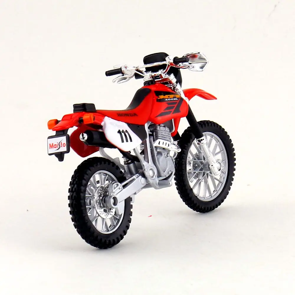 Maisto/1:18 весы/литая модель мотоцикла Игрушка/Honda XR400R Суперкросс модель/нежный подарок или игрушка/воротник/для детей