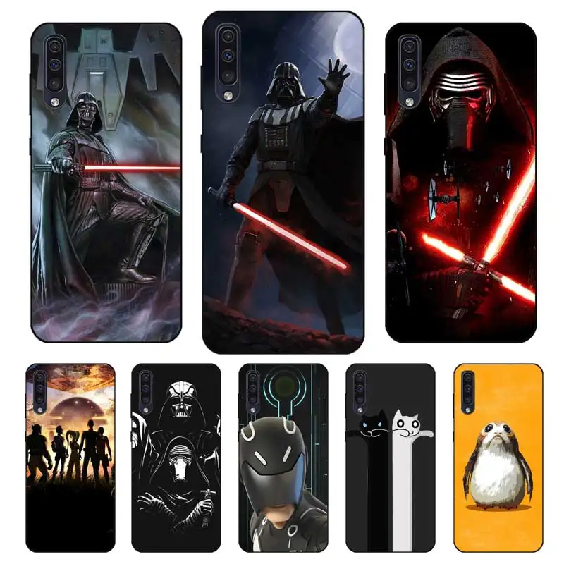 

N412 Star War Hot Black Silicone Case For Samsung Galaxy A2 Core A6 A7 A8 A9 A10 A30 A40 A50 A60 A70 A8S A9S A20E Plus