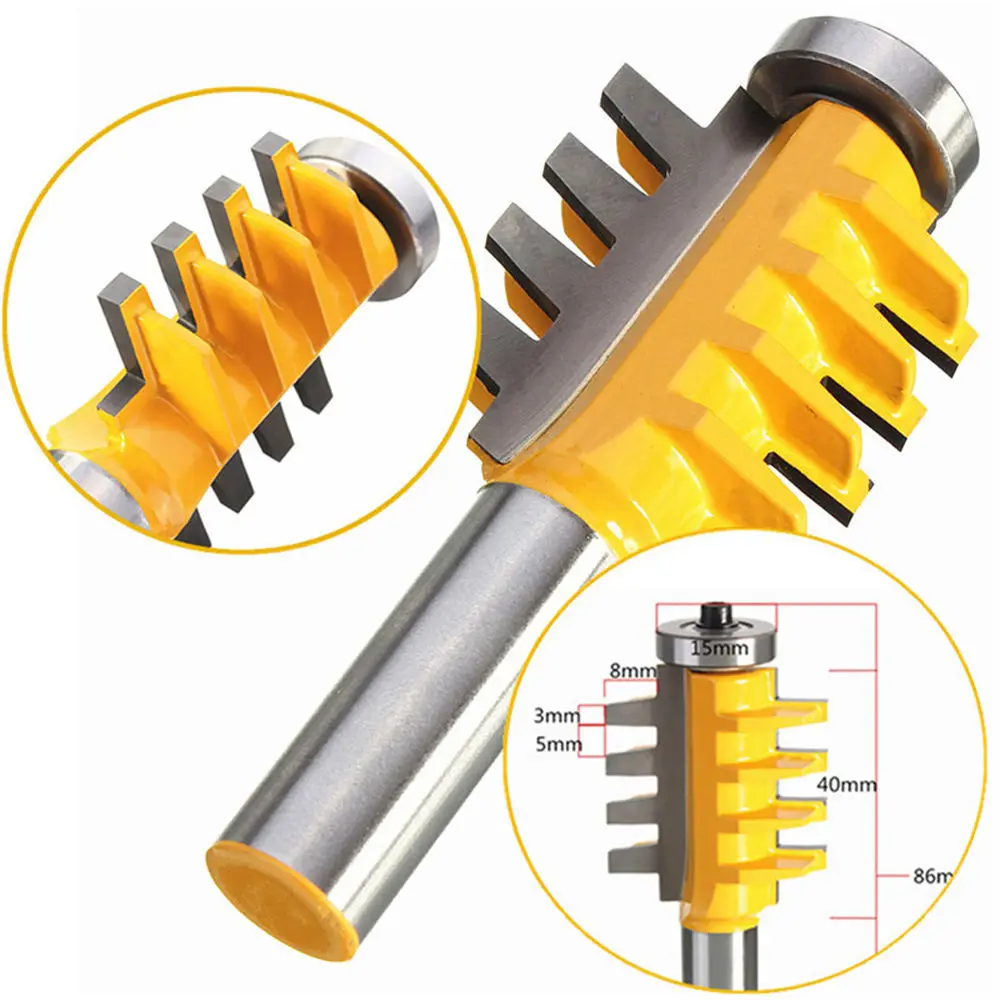 1 шт 1/" хвостовик Реверсивный палец шарнир клей Соединение маршрутизатор бит резчик по дереву