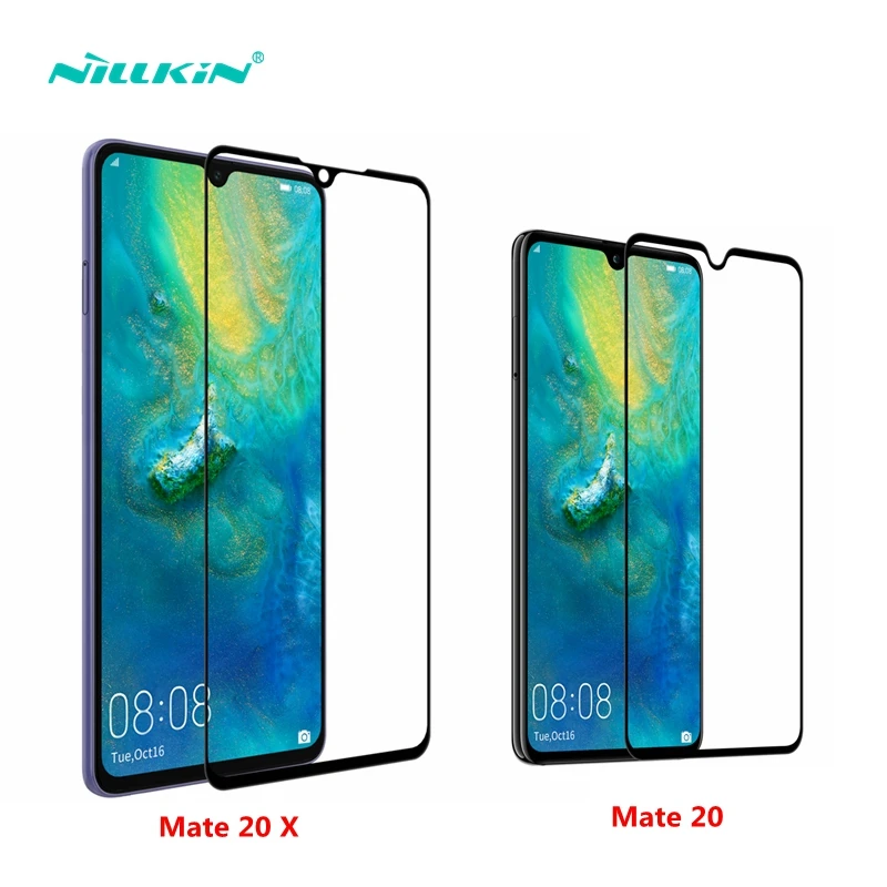 Для Huawei Mate 20 X защита экрана Mate20 закаленное стекло Nillkin XD CP + Max 3D изогнутая