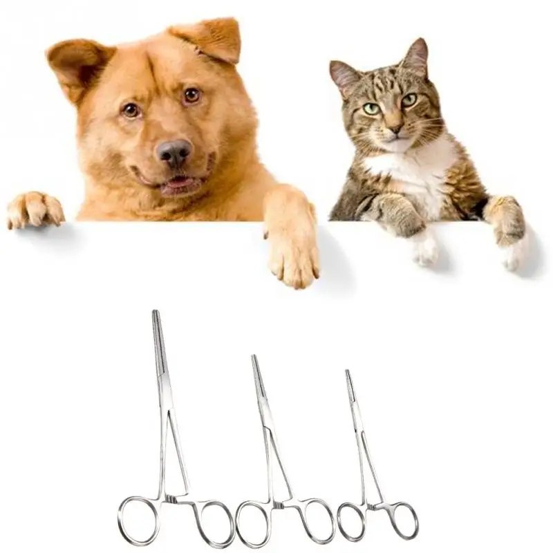 Зажим для домашних животных плоскогубцы с храповым механизмом медицинские щипцы
