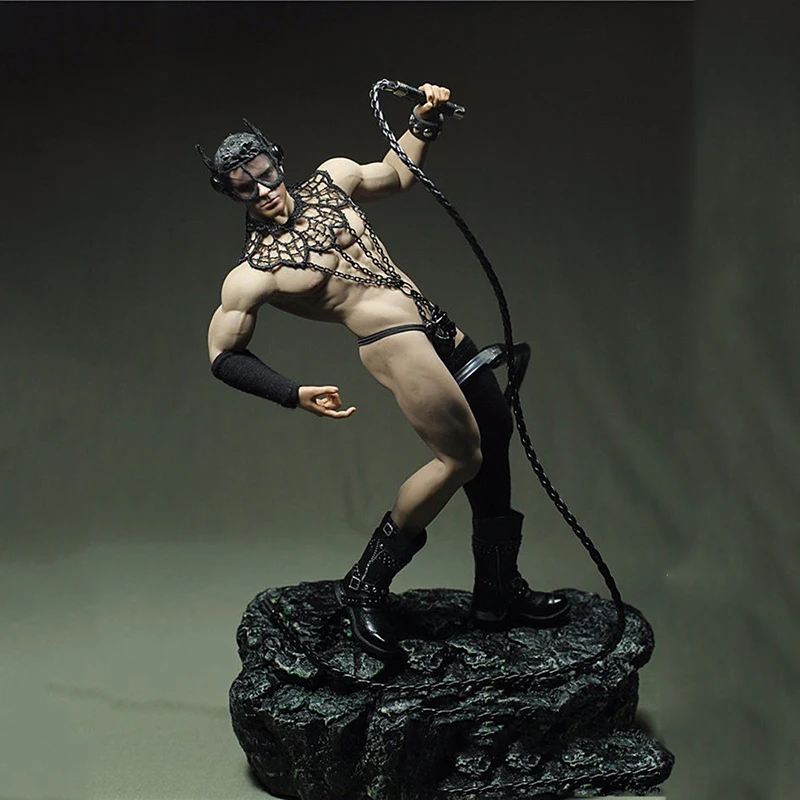 

1/6 Scale Customized Dark Herald Kurbash Model Toy For 12" Body Figures Accessories