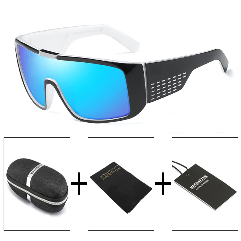 Новинка, брендовые дизайнерские солнцезащитные очки Dragon Domo для мужчин, спортивные солнцезащитные очки, большие размеры, оправа, покрытие, стекло с коробкой - Цвет линз: c7