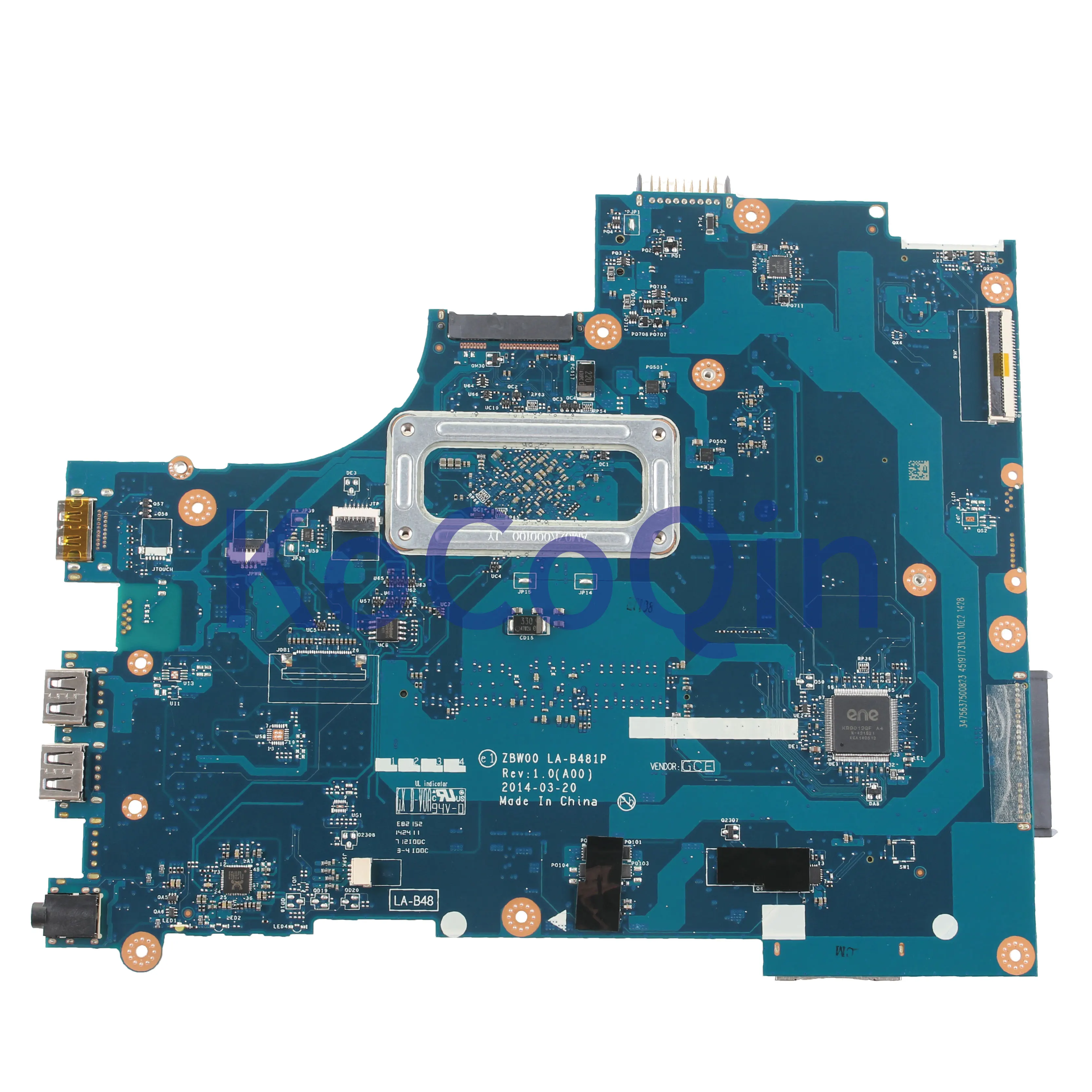Kocoqin-placa-mãe para Laptop Inspiron 15 3531 Computador Placa Principal Placa-mãe para notebook - Imagem 3