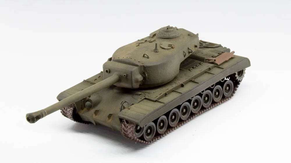 1/72 Американский тяжелый танк T30 сборная Готовая модель 5 м Hobby| |