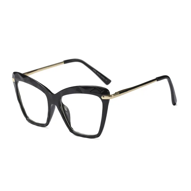 BCLEAR женские брендовые дизайнерские очки для глаз кошки оптические очки женский прозрачный очки стильная оправа для очков стили - Цвет оправы: C 4