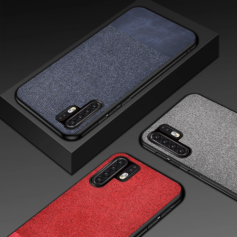 Huawei P30 P30 Pro Cloth PC+TPU Stitching case