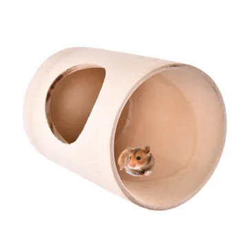 

Hamster Cage Small Pet Toys Bamboo Nest for Hamster Guinea Pigs Chinchilla Dutch Pigs Small Animals Hamster House Climbing Toys