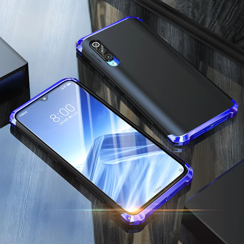Matte Plastic Metal Case For Xiaomi Mi 9 SE Phone Shockproof Utra-thin Shock Back Cover Mi9 9SE Mi9se On |