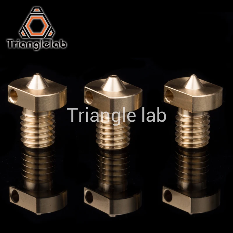 Trianglelab 3D طابعة E3D فوهة Hotend V5 V6 الساخن نهاية الحرارة كتلة ترقية عدة ل E3D V6 HOTEND الثرمستور يمكن إدراج