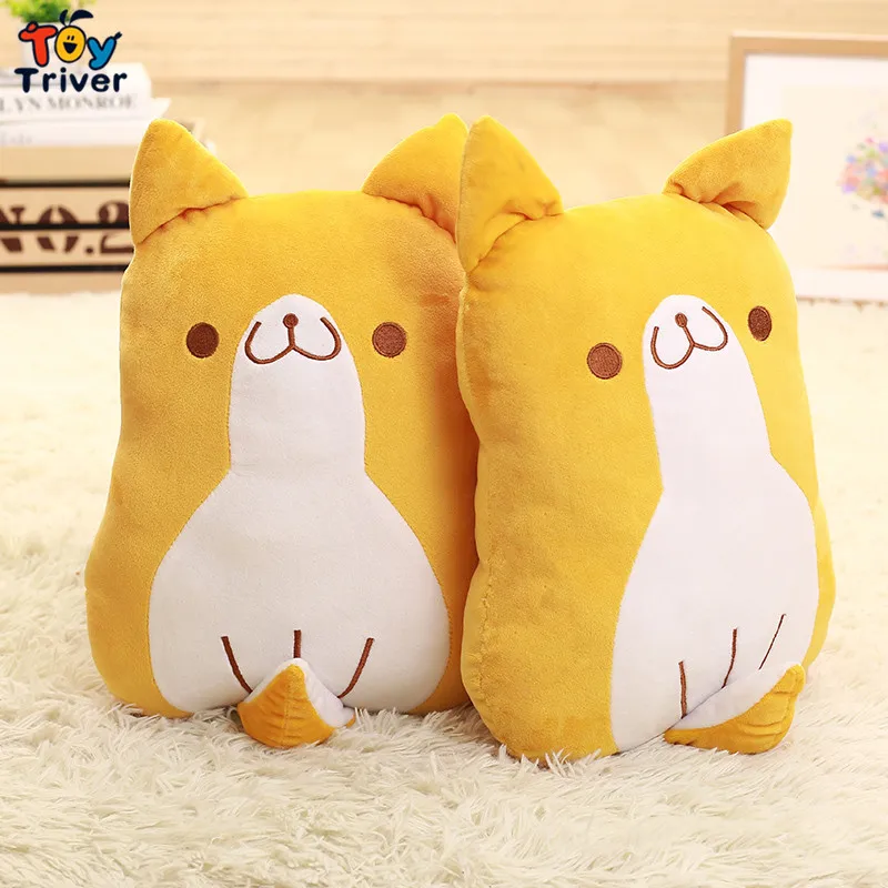 Jepang Shiba Inu Anjing Setia Kuning Bantal Bantal Mainan Mewah