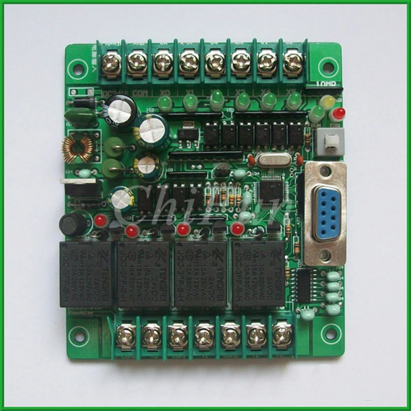 

PLC industrial control board microcontroller control board programmable controller FX1N-10MR SRD24VDC