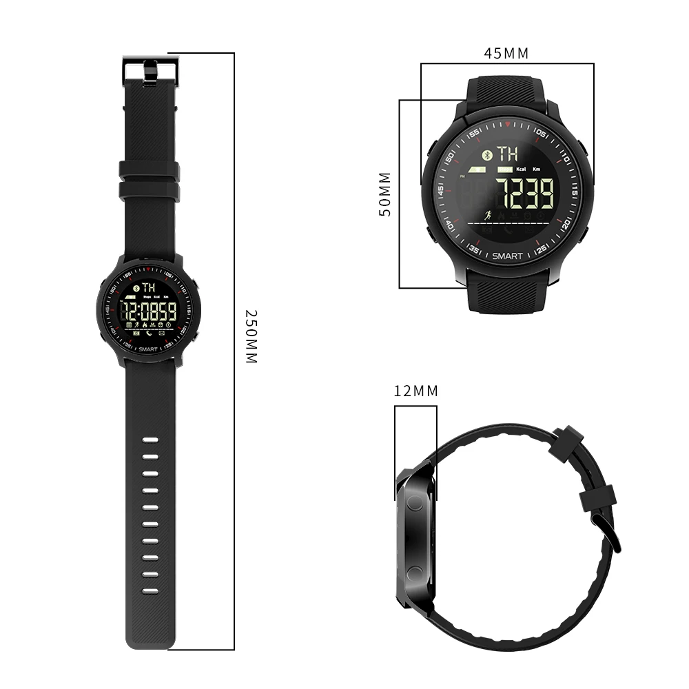 Bluetooth Smart Watch Sport pedometer Waterproof Call Reminder digital men SmartWatch Wearable Devices For ios Android Phone