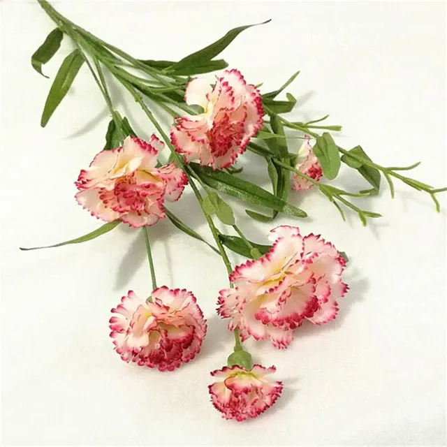 10pcs long stem carnation 26.77" artificial carnation flowers 10 colors