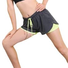 Женские шорты для пробежки 2 в 1, шорты для пробежки, женские шорты для спортзала, крутые женские спортивные шорты для фитнеса, пробежки