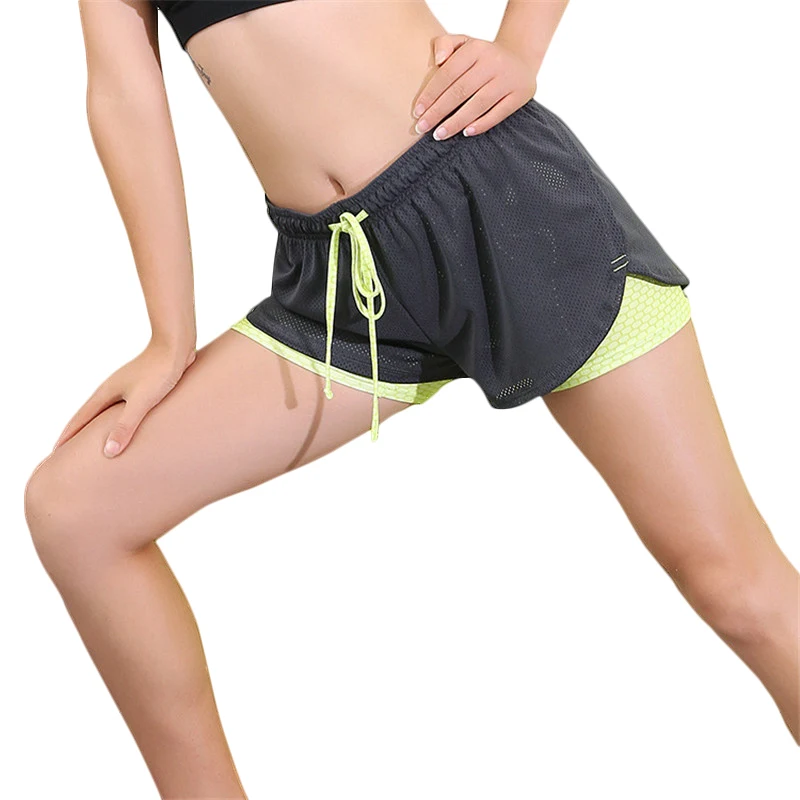 двойные шорты женские