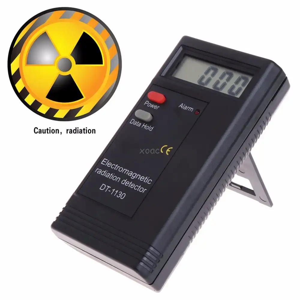 Детектор электромагнитного излучения lcd цифровой EMF метр Дозиметр Тестер DT1130 A10 дропшиппинг - изображение