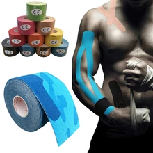 2Size Elastic Kinesiology Tape Sports Muscle Tape Bandage Care Kinesiology First Aid Tape Muscle Injury sports tape