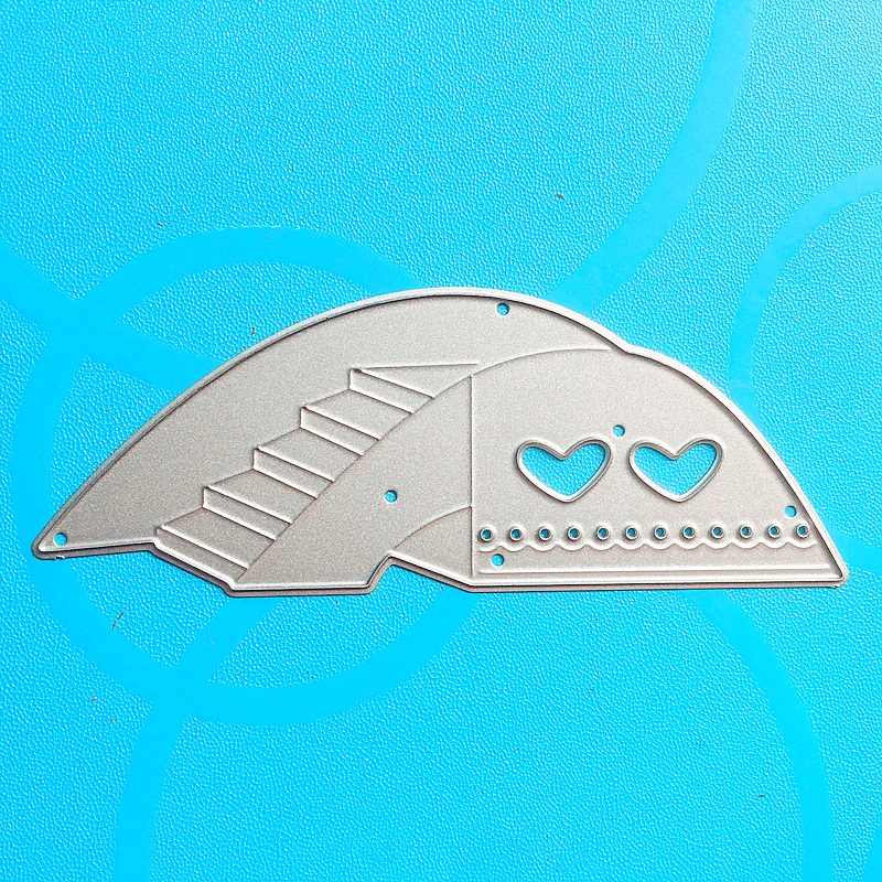 

YLCD881 Love Bridge Metal Cutting Dies For Scrapbooking Stencils DIY Album Cards Decoration Embossing Folder Die Cutter Sizzix