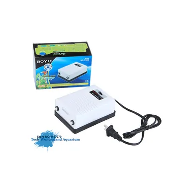 

Double hole ultra-quiet adjustable air pump for aquarium BOYU SC-3500/7500 micro power oxygen pump increase air pump free shippi