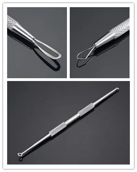 1PC Stainless Blackhead Remove Needles Comedone Acne Pimple Blemish Extractor Useful