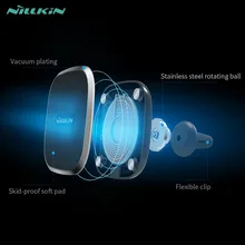 Nillkin car qi wireless charger holder magnetic air vent mount pad for iPhone X 8 7 7Plus 6 6s for samsung s8 s6 s7 s7edge note5