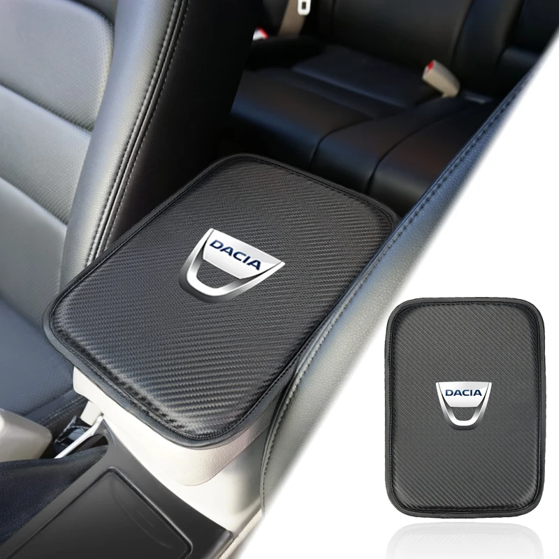 

Car Accessories Auto Interior Supplies Universal Armrest Box Cover for Dacia Duster Logan Sandero 2 Mcv Sandero Car styling