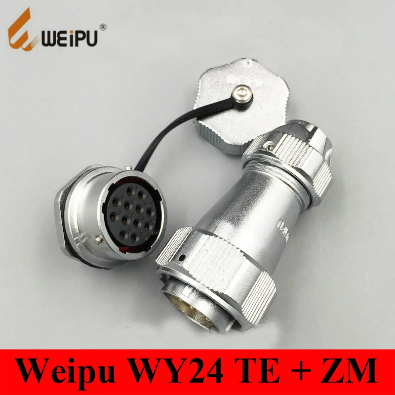 Оригинальные Weipu WY24 коннектор TE + ZM 2 3 4 9 10 12 19 Pin мужской зажимной кабель штекер