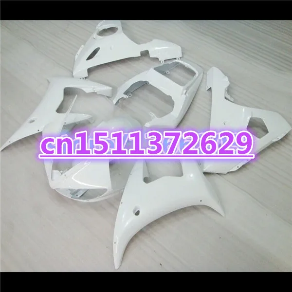 Детали обтекателя для кузова YZF R6 2003 2004 2005 YZFR6 600 03-05 обтекатель комплект белый +