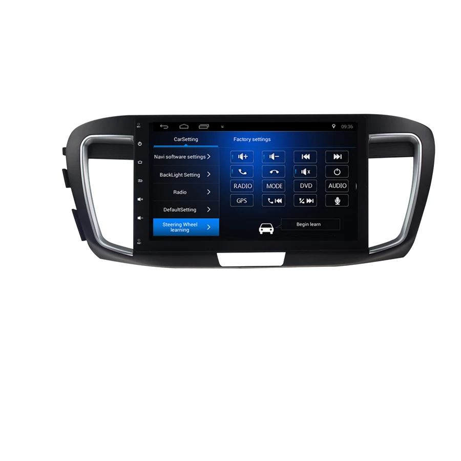 Discount OTOJETA car accessories for Honda Accord 9th 2.0 2016 gps navigation android 8.1 stereo headunits radio recorder carplay players 4