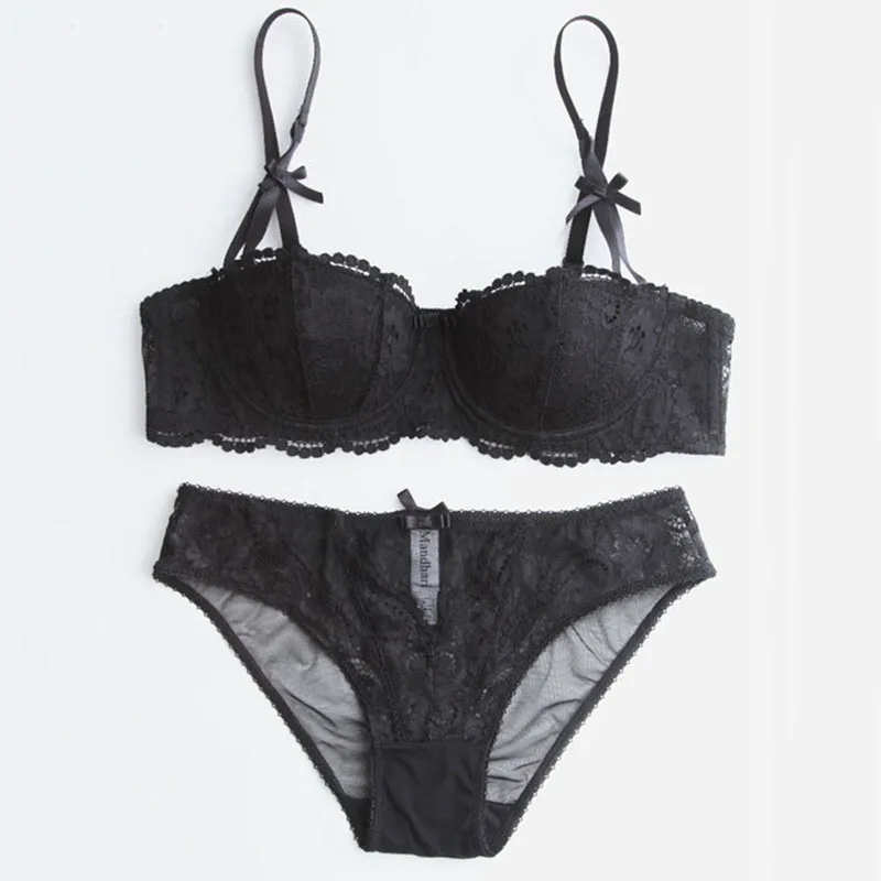 Sexy Padded Bra Panties Set 3