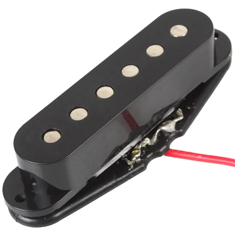 

Black Single Coil Sound Guitar Pickup for 6 Strings Guitar Pick ups Musical Instruments Parts & Accessories