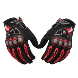 Мужские и женские мотоциклетные теплые перчатки дышащие мотоциклетные перчатки для мотокросса