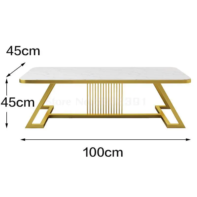 Чайный столик простой современный дом, гостинная простая прямоугольная креативная маленький чайный столик стол - Цвет: Same as picture 1