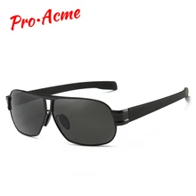 Pro Acme Модные поляризованные солнцезащитные очки с квадратным покрытием для вождения, рыбалки, мужские солнцезащитные очки для мужчин CC0004