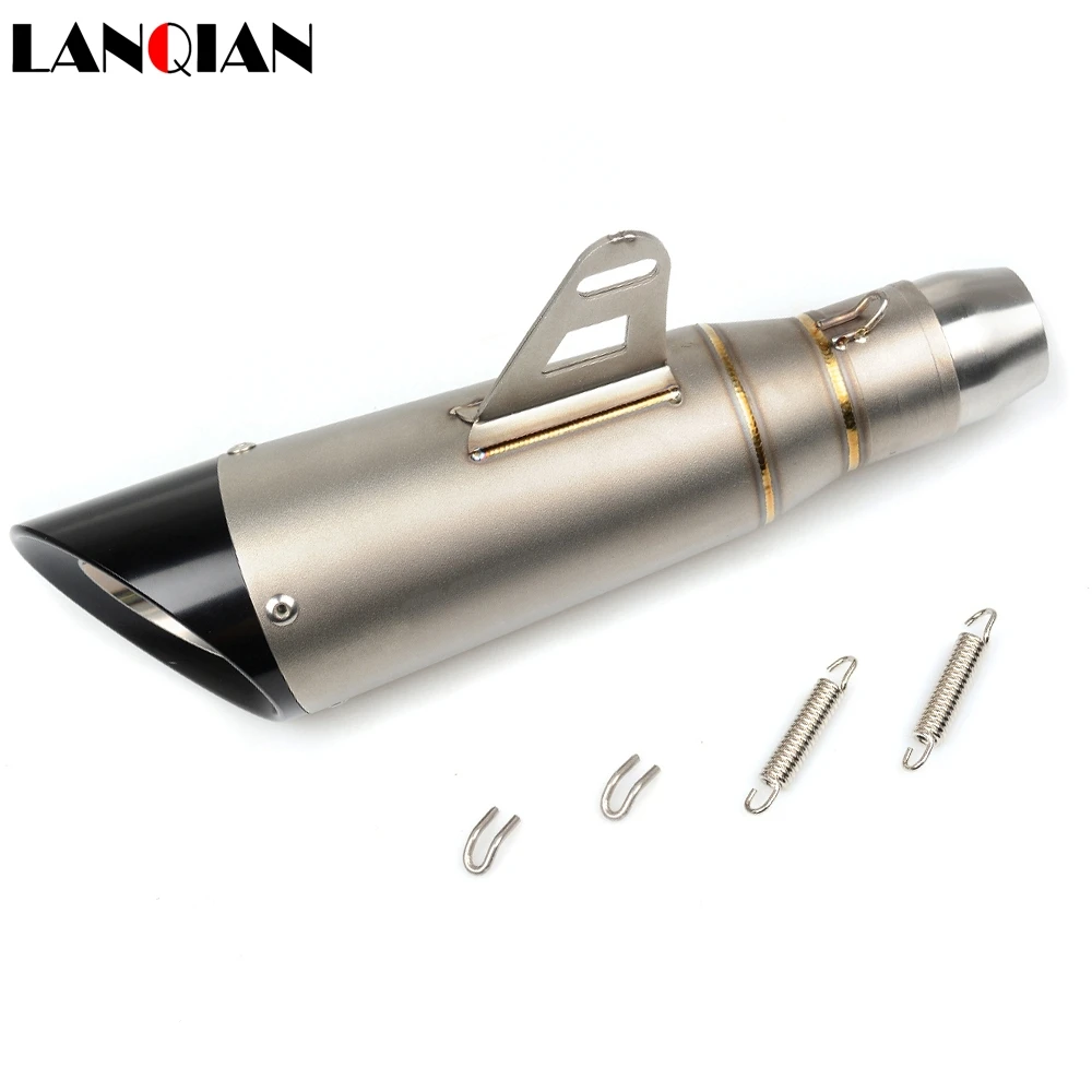 

Stainless Steel Motorcycle accessories exhaust pipe muffler For Yamaha MT-01 MT-02 MT-03 MT-07 MT-09/Tracer MT-10/ABS