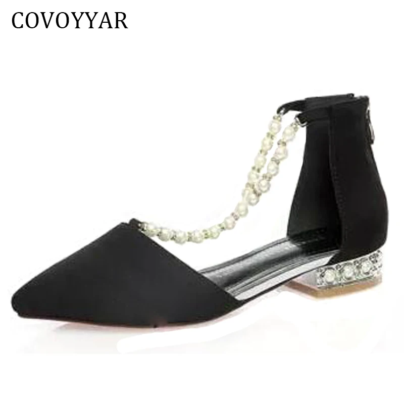 flat shoes with chain