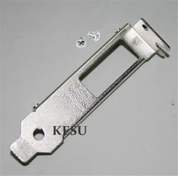 

Half High 2U 8CM Proflie Bracket baffle for intel I350-T2 I340-T2 82580 2-Port network card with screws