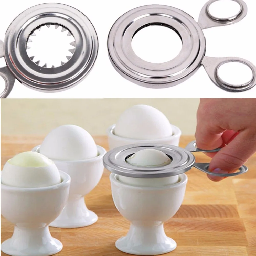 Egg Topper Cutter Clipper Stainless Eggs scissors eggs cooking tools