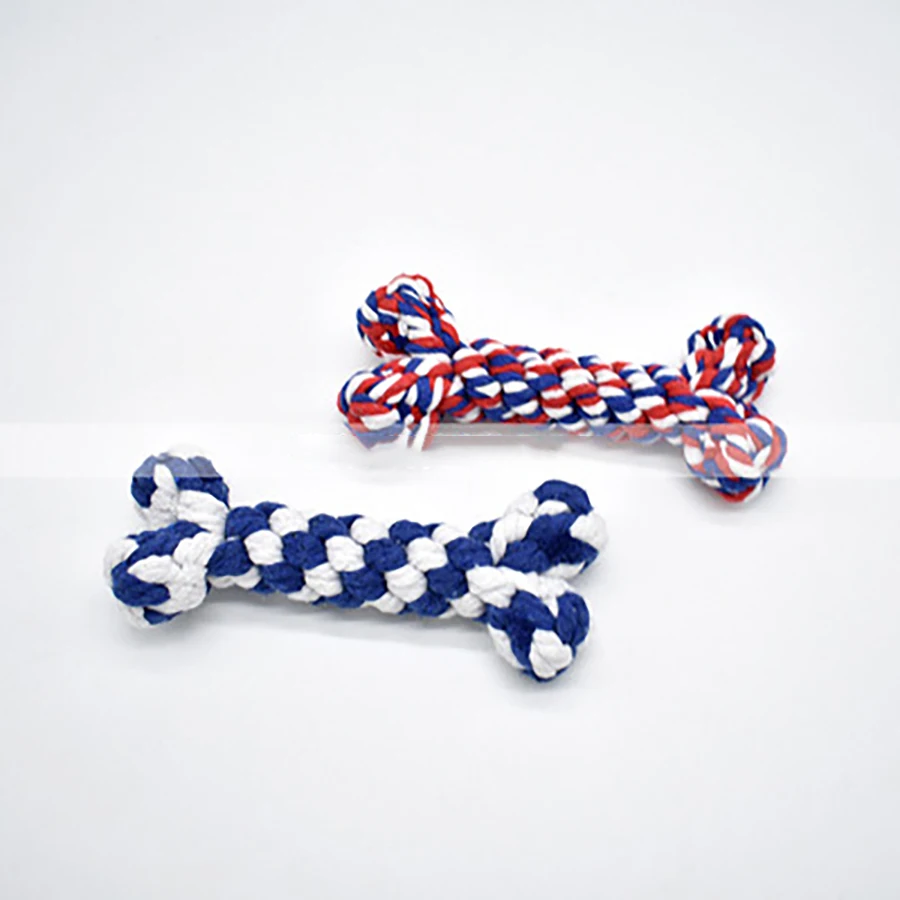 

Cheap Puppy Interactive Funny Dog Chew Toys Bite Resistant Molar Cotton Knot Pet Toys Juguetes Para Perros Dog Products 6d0085