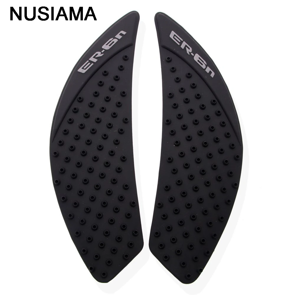 

For Kawasaki ER6N 2006-2012 Motorcycle Non-slip Tank Pad Protector Decals Racing Gas Fuel Knee Grip Traction Side stickers