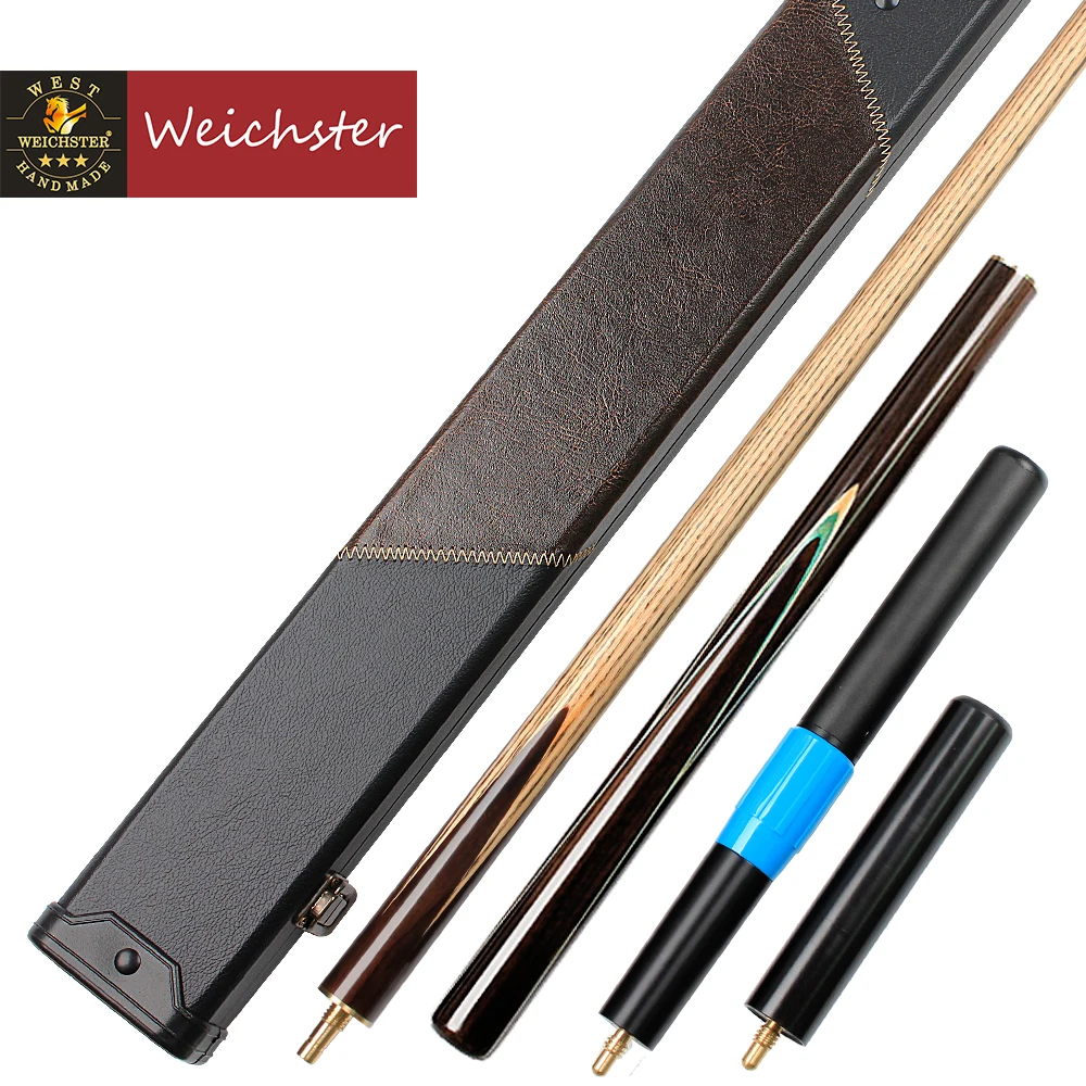 Weichster 3/4 Joined Снукер Cue ручной работы зольный вал палисандр Пул удлинитель