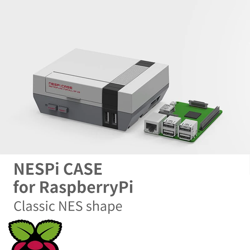 Новый в наличии Raspberry Pi 3 nespi случае retroflag коробка для 2 B + Пластик ИРЦ чехол