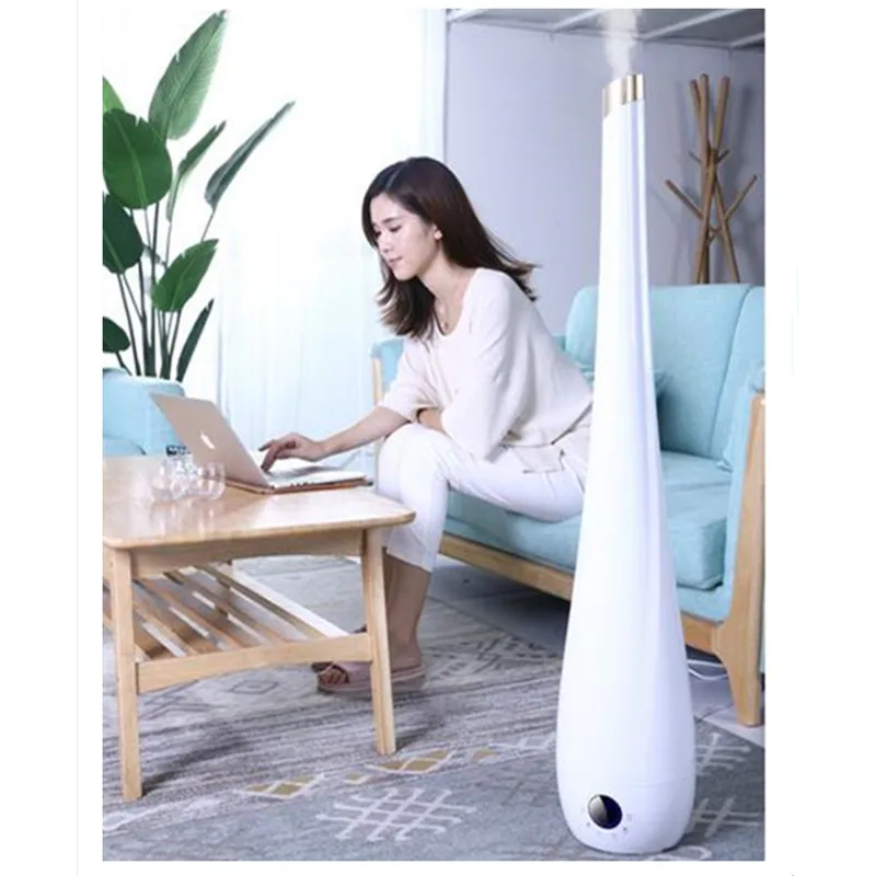 

220V Automatic Air Humidifiers Intelligent Mechanics 8L Air Purifiers Ultrasonic Air Humidifier 112cm height EU/AU/UK/US Plug